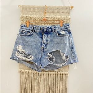 GRLFRND Denim Helena Shorts
